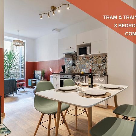 Cosy And Trendy 3 Bedrooms Train Tramway Nisa Exterior foto