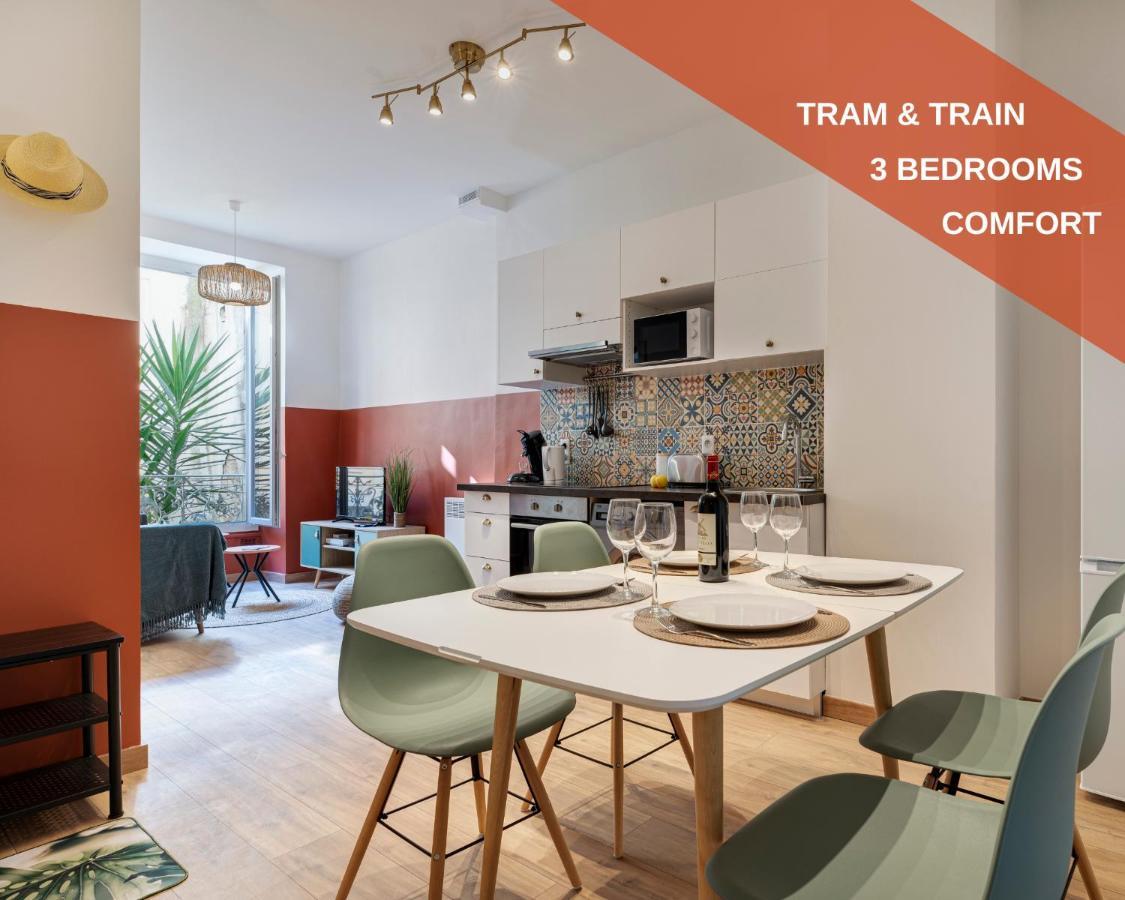 Cosy And Trendy 3 Bedrooms Train Tramway Nisa Exterior foto